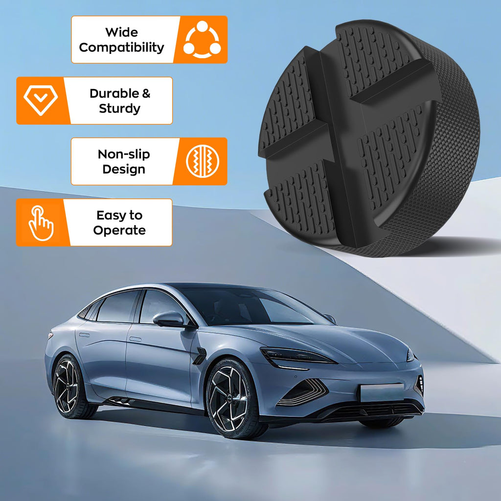 Universal Floor Jack Pads 4 PCS Pinch Weld Jack Pad - Car Jack Stand Adapter, Lift Frame Rail Protection Car Accessories