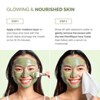 PLANTIFIQUE Korean Skincare Clay Mask – Hydrating Mud Mask with Avocado & Superfoods, Dermatologist-Tested for Face & Body – Vegan, 3.4 Oz/100ml