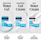 Neutrogena Hydro Boost Water Gel, 24 Hr Hydration for Normal/Oily Skin, Signature Fragrance, Face Moisturizer with Hyaluronic Acid, Skin Care for Juicy, Deeply Hydrated Skin, 1.7 oz
