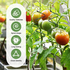 Wshxjzyay 10 Pack Tomato Twist Stake, Spiral Tomato Stakes for Indoor Outdoor, Spiral Garden Stakes for Climbing Plants, Tomatoes, Roses & Garden Vines