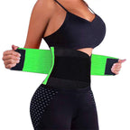 VENUZOR Waist Trainer Belt for Women - Waist Cincher Trimmer - Slimming Body Shaper Belt - Sport Girdle Belt (UP Graded)(Green,XX-Large)