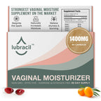 Lubracil Vaginal Moisturizer for Dryness and Moisture* – Sea Buckthorn Oil, Omegas 6, 7, & 9, Vitamins A & E – Nourishes Vaginal Wetness & Hydration for All Women* – 60 Softgels, 1 Pack