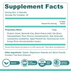 GutOptim – Pre & Probiotic Enzyme Capsules – 60 Ct, 1 Month Supply