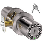 BOTHSTAR Keypad Door Knob with Key,Keyless Entry Door Lock, Code Locks Door Knob, Auto Lock,50 User Code, for Home,Office,Hotel,Bedroom,Garage,Not Deadbolt