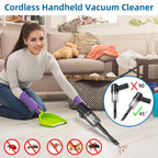 Bug Vacuum Catcher, Spider and Insect Catcher Traps, Rechargeable Bug Catcher Grabber with Brush Head & Charging Cable & Multifunctional Suction Nozzle for Stink Bug Moth Cockroach Spider Ant Black