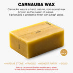 Carnauba Wax Paste - Paste Finish Wax - Buffing Compounds & Wax for Use Wood Buffing, High-Gloss Finish