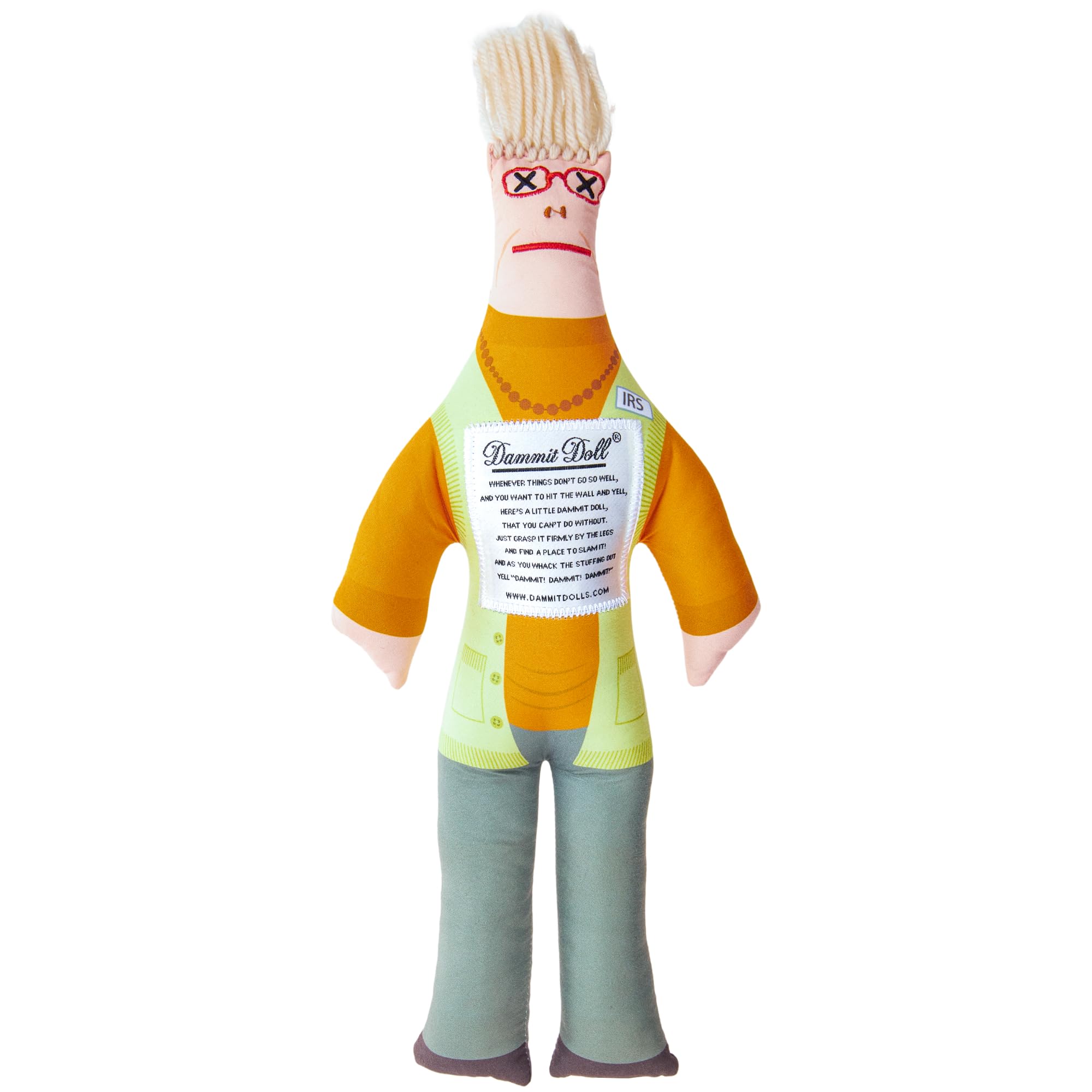 Dammit Doll - Limited Edition - Dammit Iris Awditor Doll - Stress Relief, Gag Gift