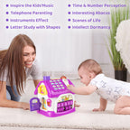 Toddler Toys for 1 Year Old Girl Gifts: 8 in 1 Multi-Functional Learning Baby Musical House for 1 2 3 Yr Old Girl and Boy Birthday Gifts, Educational Baby Toys 6-12, 12-18 Months