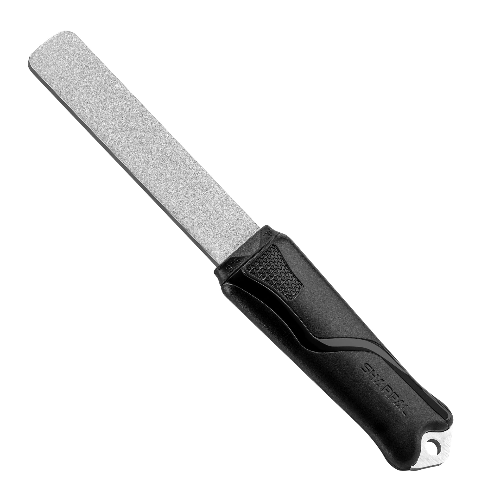 SHARPAL 121N Dual-Grit Diamond Sharpening Stone File Garden Tool Knife Sharpener Coarse 325 / Extra Fine 1200 Grit for Lawn Mower Blade, Axe, Hatchet, Hedge Shears, Chisels, Drills Gifts for Men