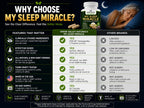 GREEN VALLEY NATURALS My Sleep Miracle Vegan Sleep Support Supplement | Melatonin-Free Formula | Ashwagandha, Chamomile & L-Theanine | Promotes Calm, Relaxation & Restful Sleep | 60 Capsules