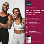 Atlantic Naturals Sea Moss with Beet Root Capsules - Premium Quality Multivitamin Supplement - Sea Moss Superfood to Support Immune Health, Blood Flow, Joint Health & Athletic Performance - 120 ct