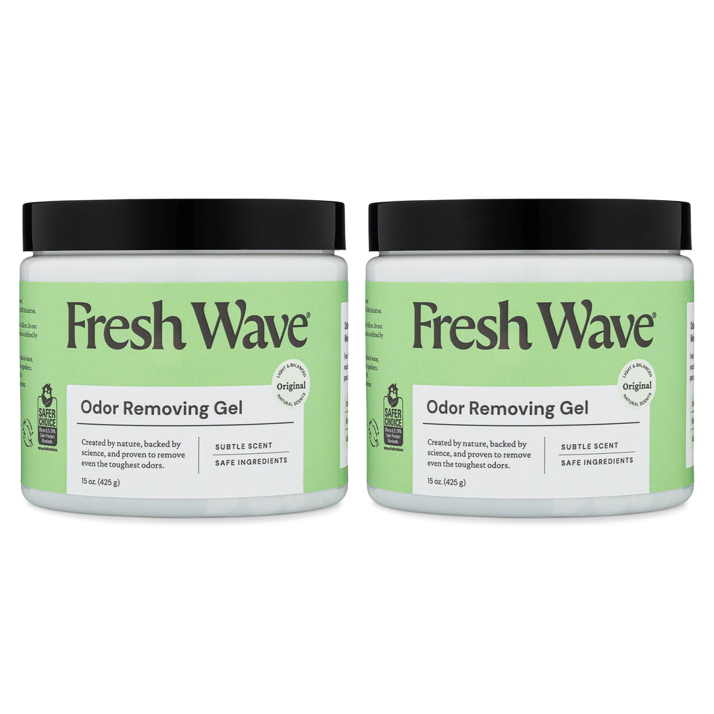 Fresh Wave Original Odor Eliminator Gel 2Pk 15 oz - Air Freshener for Home