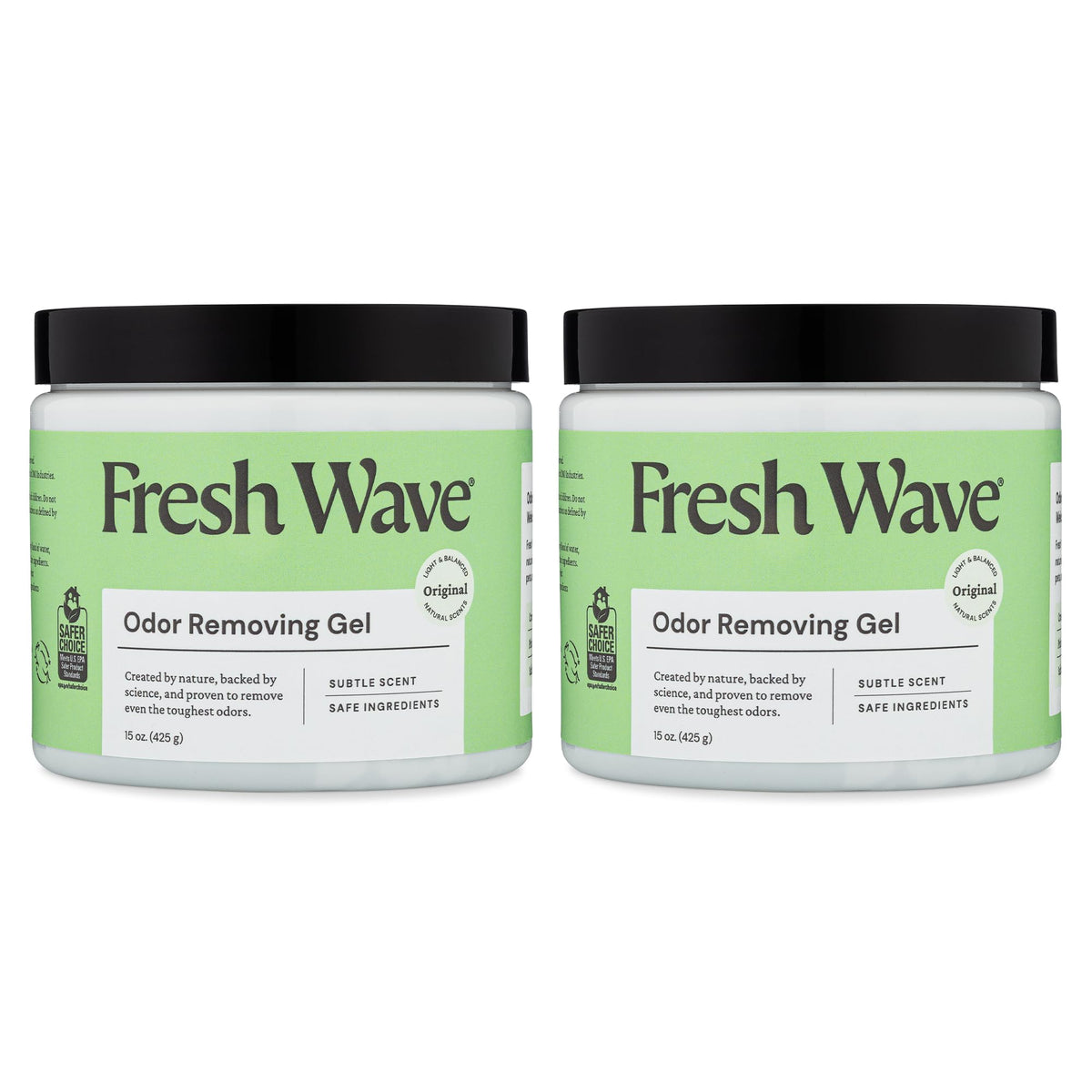 Fresh Wave Original Odor Eliminator Gel 2Pk 15 oz - Air Freshener for Home