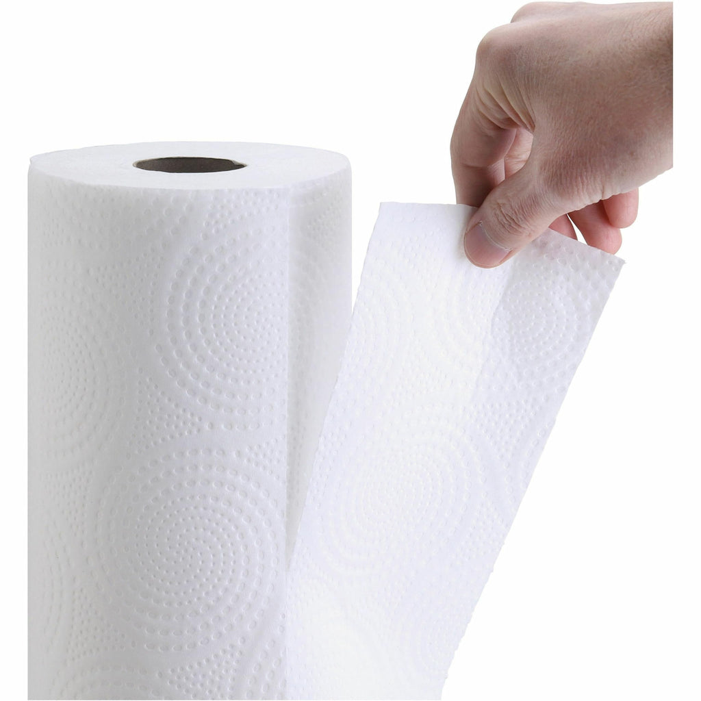 Genuine Joe-GJO24080 2-Ply Household Roll Paper Towels (Pack of 30) - WHITE