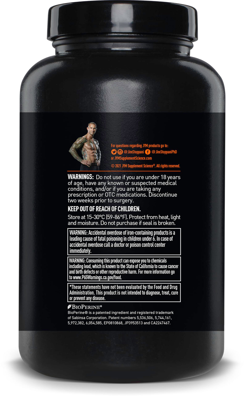 JYM Supplement Science Vita JYM Sports Multivitamin & Mineral Support, Vitamin A, C, B6, B12, E, K, Boron, Biotin, Potassium 60 Tablets