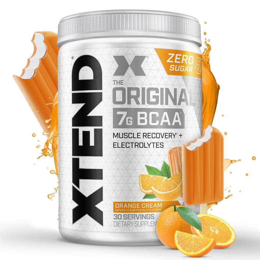 Xtend Original BCAA Powder 7g BCAA and 2.5g L-Glutamine, Sugar Free Post Workout Muscle Recovery Drink with Amino Acids for Men & Women, 30 Servings