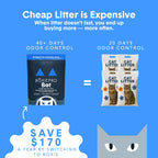 BoxiePro Bot Probiotic Cat Litter Automatic Box 40+ Day Odor Control 16 lb