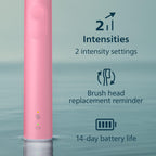 Philips Sonicare 4100 Rechargeable Electric Toothbrush, Deep Pink