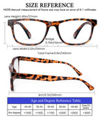 DAMIDEO 5 Pack Blue Light Blocking Oversize Reading Glasses Men Large Head Wide Frame 3.5 Readers Lightweight Eyeglasses