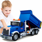 Large Dump Truck Toy for 3 4 5 Year Old Boy, Truck Toy with Sound and Light