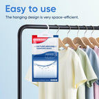 32 Pack Moisture Absorbers for Closet, 6.4OZ Hanging Closet Dehumidifier Bags, Hanging Humidity Absorber in Wardrobes, Kitchens and Bathrooms, Fragrance Free Portable Moisture bags