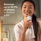 Philips Sonicare Compact Flosser 1000, Blue, ProtectiveClean 5300 Rechargeable Electric Toothbrush and 2PK Compact Nozzle Bundle