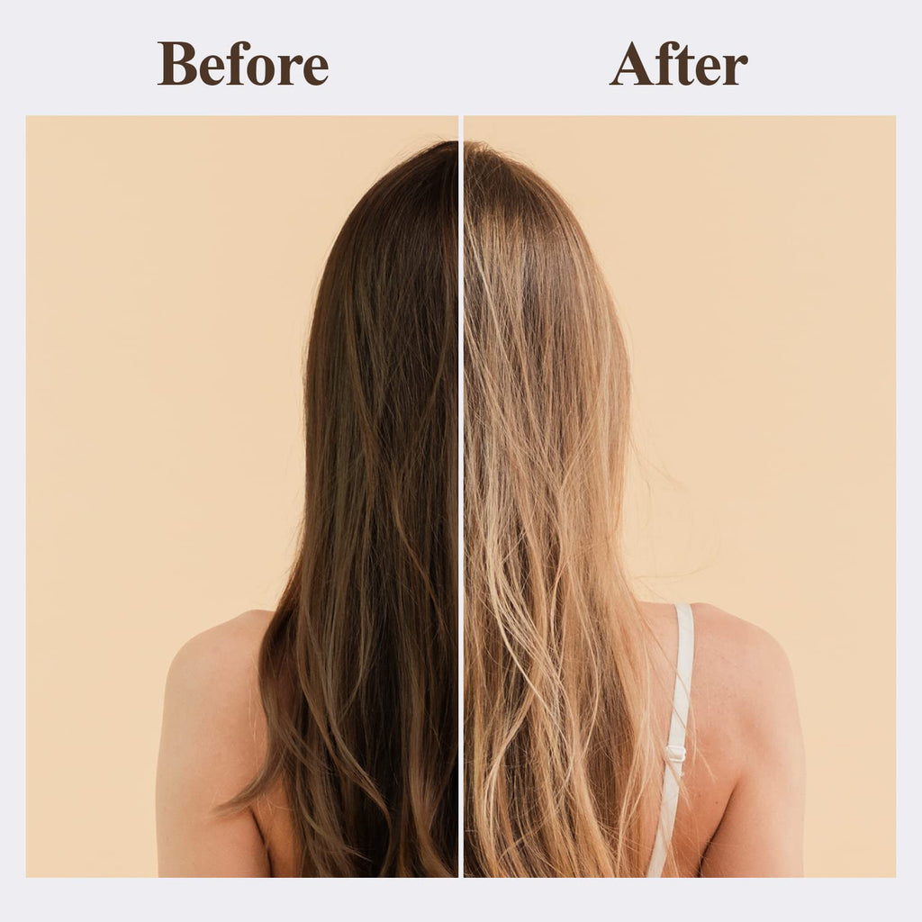 Camomila Intea Natural Blonde – Hair Lightener Spray with Chamomile Extract – Go blonder with this Gentle Color Hair Spray – No Ammonia or Parabens – Up to 4 Lighter Tones – 3.4oz (4 Pack)