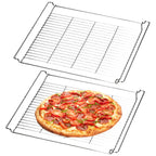 SPARES2GO HBBR71 Type Baking and Roasting Rack Shelf for Miele Oven (Pack of 2, 450mm x 385mm)