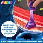 JOYIN Slime Party Favors, 24 Pack Galaxy Slime Ball - Stretchy, Non-Sticky, Mess-Free, Stress Relief, and Safe - Toys for Girls and Boys - Classroom Reward, Party Supplies, Halloween