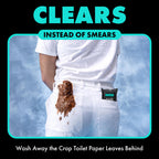 DUDE Wipes Mint Chill Travel Wipes - 6 Packs of 18 (108 Count) - Extra-Large Adult Flushable Wipes - Infused with Tea Tree Oil, Vitamin E, and Aloe - Septic and Sewer Safe