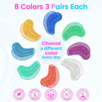 Onespring Eye Masks (48 Pairs) - Face Masks Skincare, Undereye Patches for Puffy Eyes, Dark Circles, Wrinkles, Collagen Eye Gels for Bridesmaid - Gifts for Women, Bachelorette Party Favors