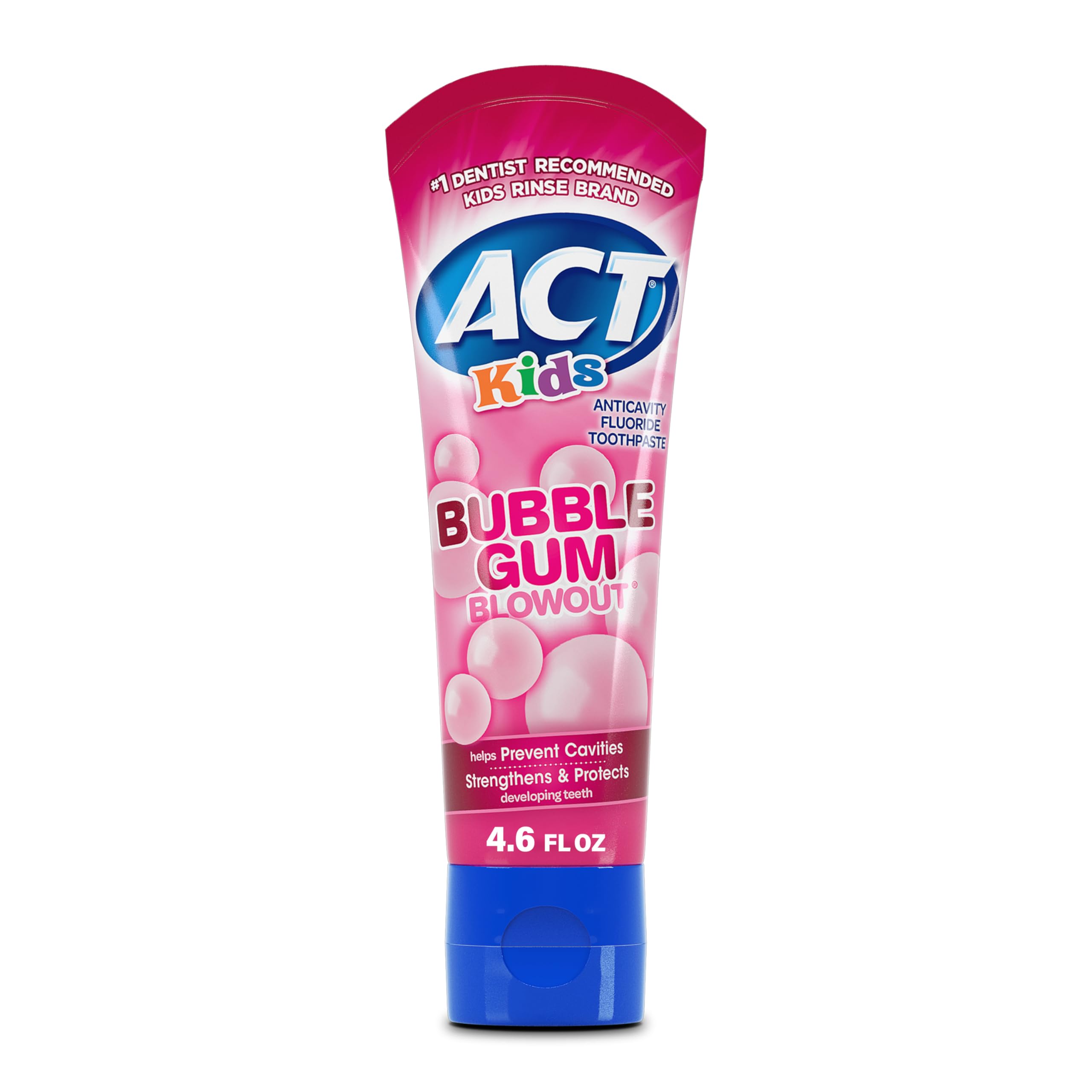 ACT Kids Anticavity Fluoride Toothpaste 4.6 oz. Wild Watermelon