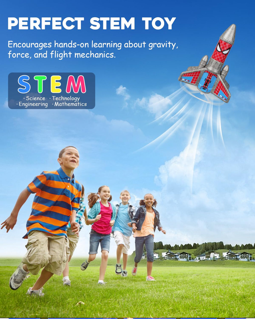 Fullware Spider Hero Rocket Launcher for Kids – 2nd Gen Upgraded Design