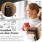 BBTO Weather Stripping Door Seal Exterior Weather Strip for Window V-Shaped Foam Kerf Garage Door Gap Blocker Soundproof Home Improvement Easy to Install(60 Feet,Brown)