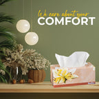 Reeflex Premium Facial Tissues 230 Sheets Per Box, 2-Ply Soft Touch, Gentle and Durable in A Stylish Box - 4 Total Boxes, 920 Sheets Family Pack