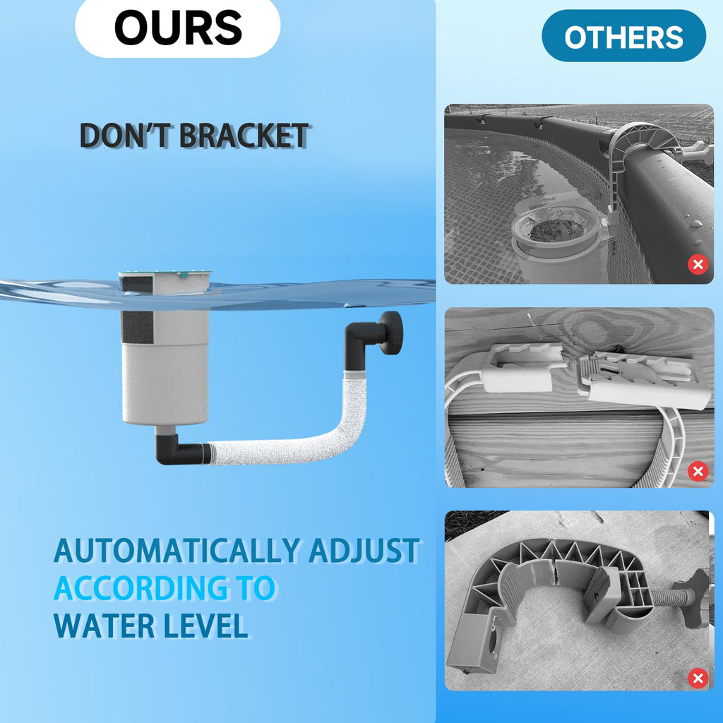 Valdorena Surface Float Skimmer Upgrade 2025 and 2026 Year (Turquoise)
