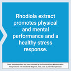 Life Extension Rhodiola Extract, Rhodiola rosea Supplement, standardized Extract, Promotes Physical and Mental Performance, Gluten-Free, Non-GMO, Vegetarian, 250 mg, 60 Capsules, (Pack of 2)