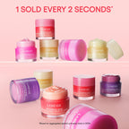LANEIGE Lip Sleeping Mask, Berry: Nourishing Overnight Lip Treatment with Vitamin C, Shea & Murumuru Butter for Hydrating Dry, Flaky Lips