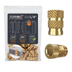 ruthex Threaded Insert (Threaded Insert, M3 / M4 / M5 Bundle (200pcs))