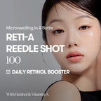VT COSMETICS Reti-A Reedle Shot 100 Serum with Retinol (Vitamin A) & Repairing Exosome Microneedling Formula, Korean Skin Booster, 1.69 fl oz(50ml)