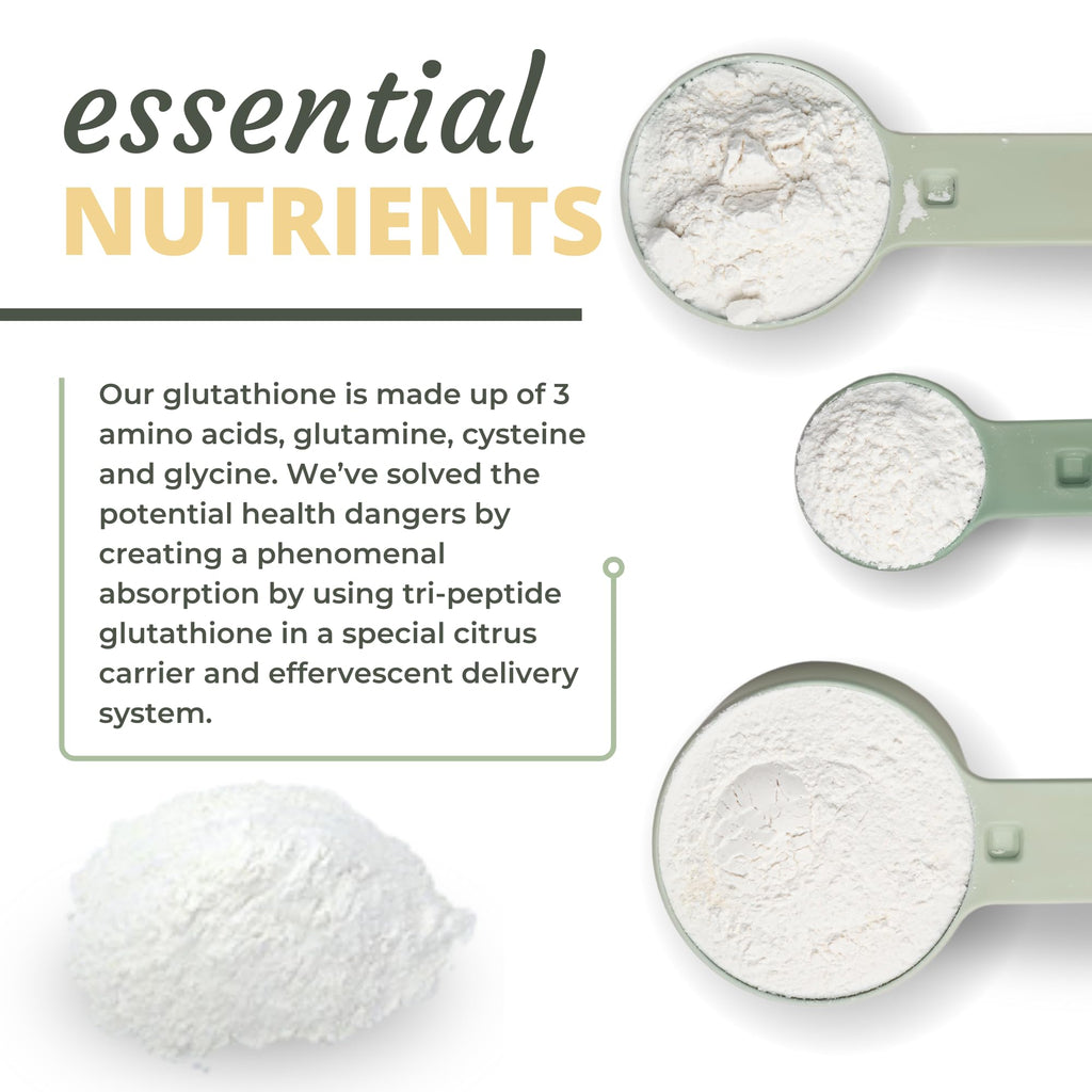 Optimal Health Systems Essential Glutathione | Super Antioxidant + Potent Vitamin C + Electrolytes | Tri-peptide Glutathione Anti-Aging Supplement | 20 Wafers
