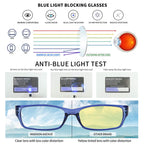 Madison Avenue 4 Pack Multicolor Blue Light Blocking Reading Glasses for Women Spring Hinge +2.5