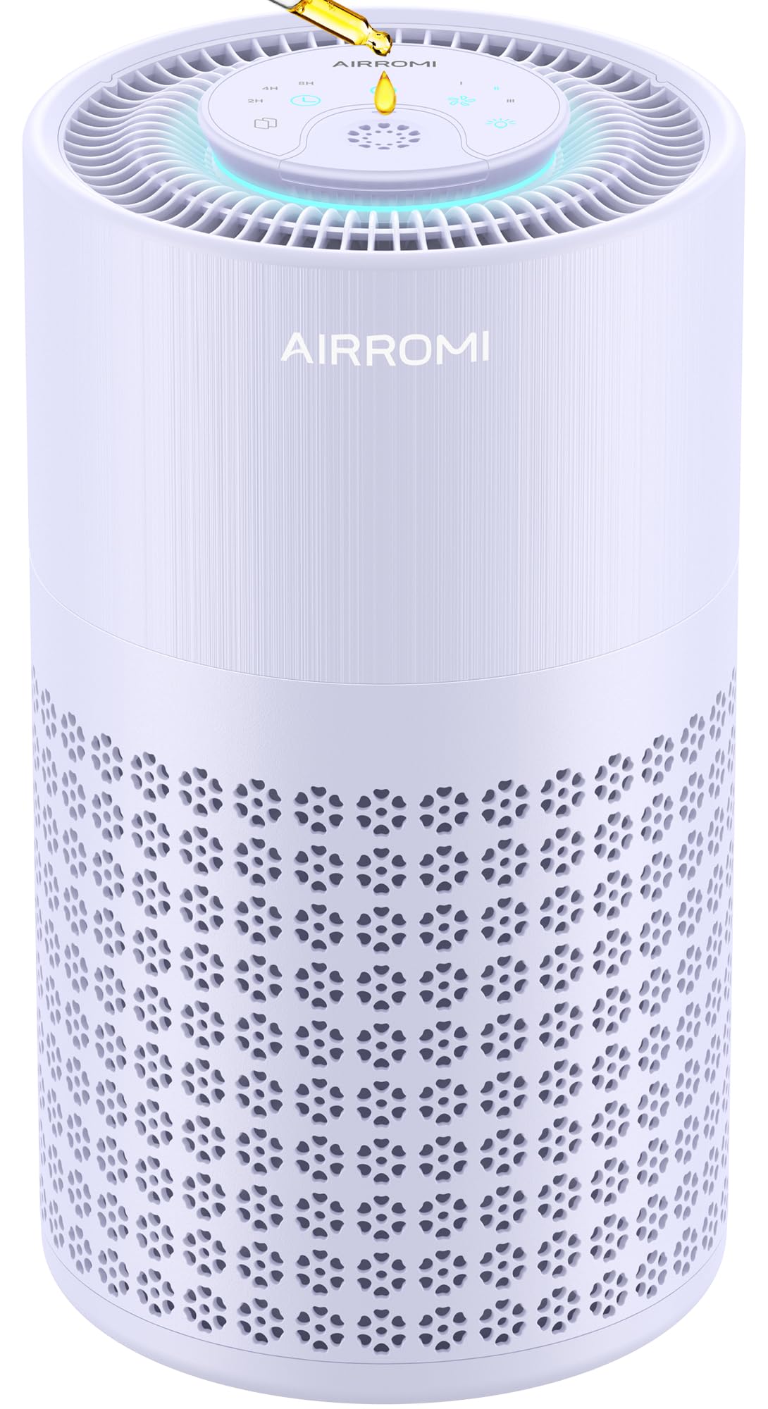 AIRROMI Air Purifier for Bedroom with A2001 Lavender Purple