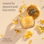 TATCHA The Kissu Gold Leaf Lip Mask | Limited-Edition Restorative Shimmery Lip Mask - Visibly Plumps and Softens for Lush Lips