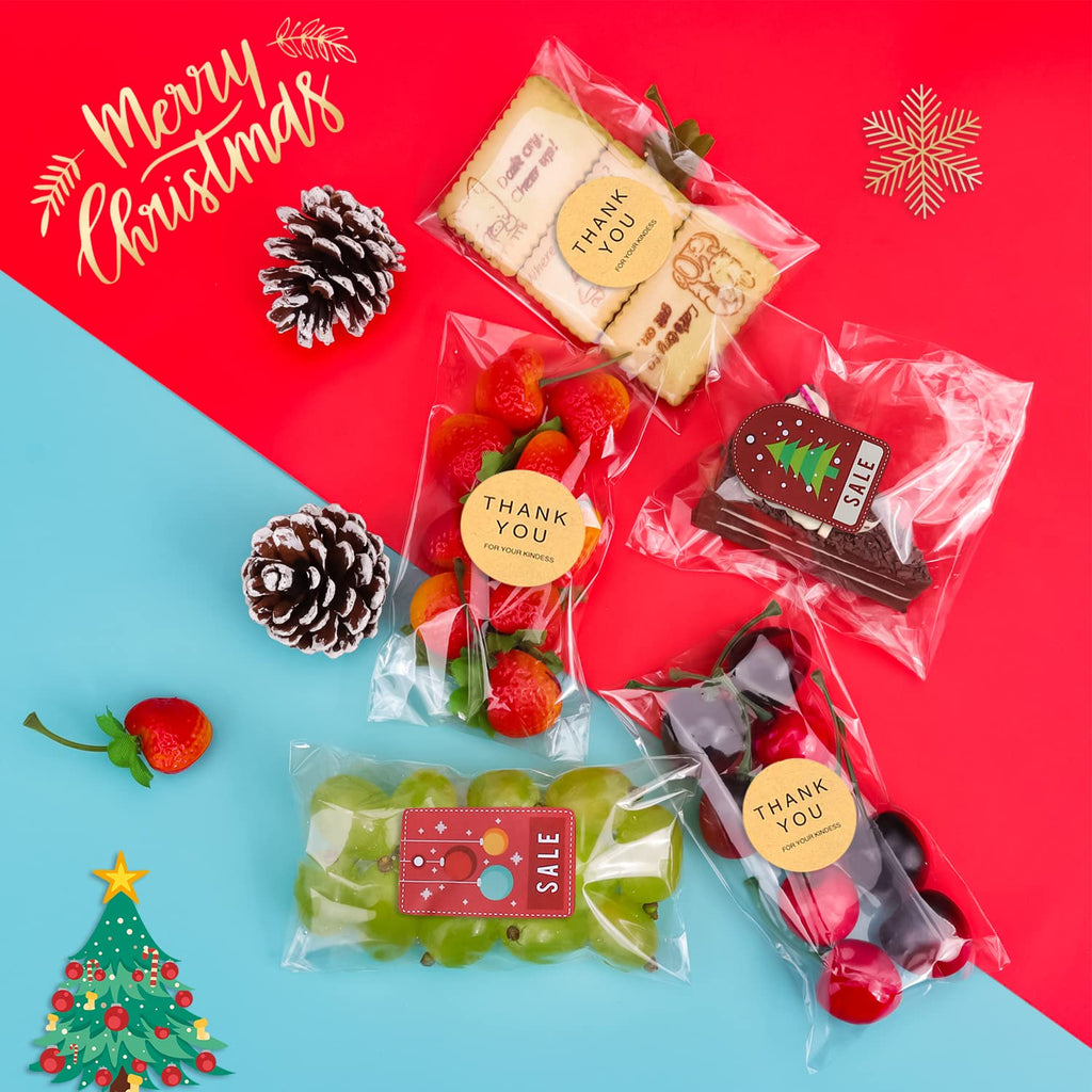 600 Pcs Small Cellophane Bags 3x5",Clear Resealable Cellophane,Self Sealing Bags for Candy Bakery Snacks Cookie Jewelry,Cello Bag for Party Decorative Gift