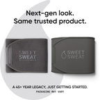 Sports Research Sweet Sweat Waist Trimmer (Core Series) - Premium Sweat Enhancing Fitness Band for Women & Men - Adjustable Fit �� Latex-Free Neoprene - Matte Gray, Medium