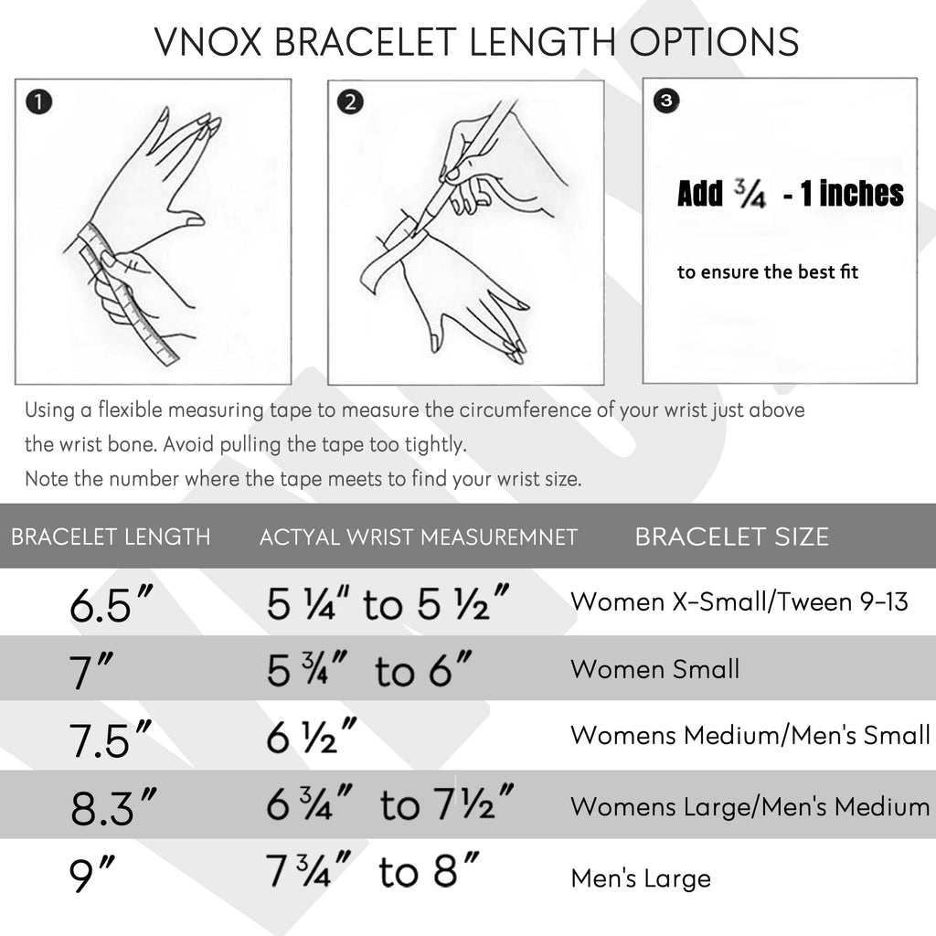 VNOX Gold Chain Bracelet for Men - 5 Pcs Solid Stainless Steel Rope/Figaro/Paperclip/Cuban Link Curb Chunky Chain Bracelet Set Wrist Band for Men Women,8.3 Inches,Mens Jewelry Gifts