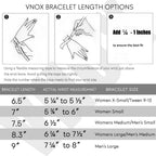 VNOX Gold Chain Bracelet for Men - 5 Pcs Solid Stainless Steel Rope/Figaro/Paperclip/Cuban Link Curb Chunky Chain Bracelet Set Wrist Band for Men Women,8.3 Inches,Mens Jewelry Gifts