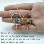 JA.S.JR Vintage Boho Earrings 14K Gold Plated Drop Dangle Earrings for Women