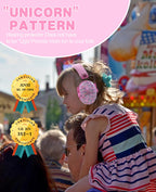 PROHEAR 032 Kids Ear Protection - Noise Cancelling Headphones Ear Muffs for Autism, Toddlers, Children - Pink